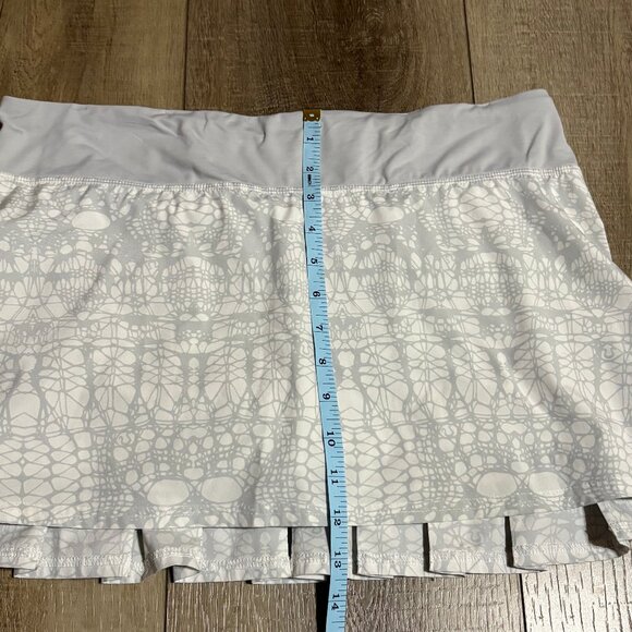 LULULEMON Run Pace Setter Skirt Skort Size 10 - Picture 10 of 12